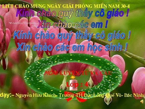 Tuần 31. Thêm trạng ngữ chỉ nơi chốn cho câu