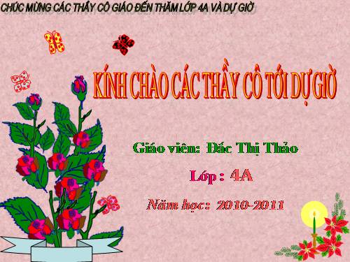 Tuần 9. Động từ