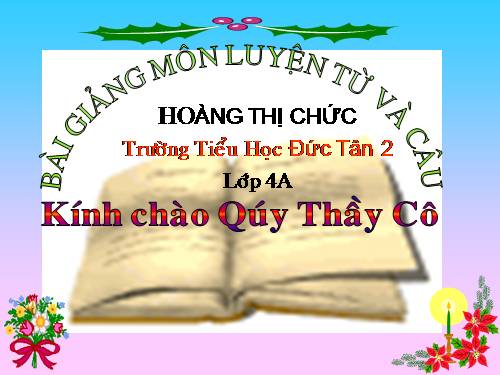 Tuần 9. Động từ