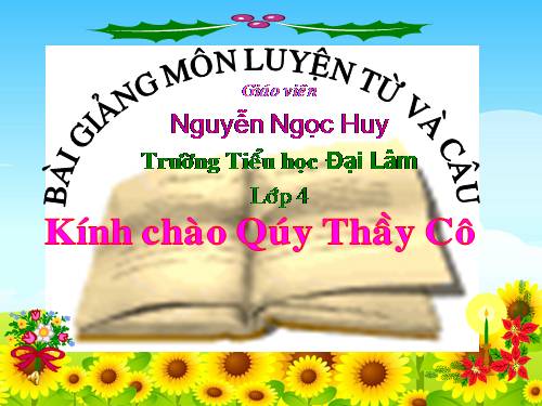 Tuần 9. Động từ