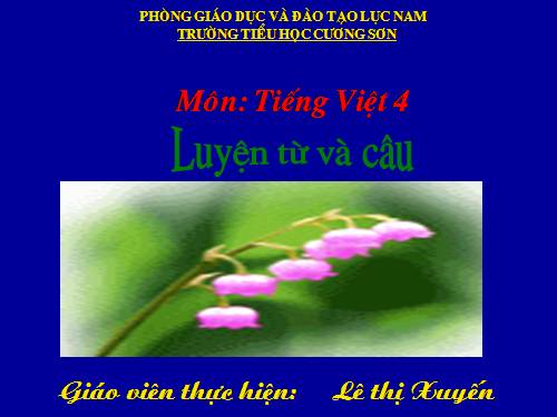 Tuần 22-23. MRVT: Cái đẹp