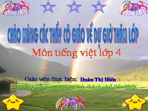 Tuần 9. MRVT: Ước mơ