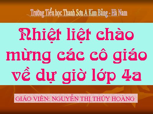 Tuần 6. Danh từ chung và danh từ riêng