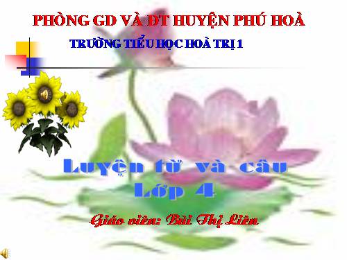 Tuần 22-23. MRVT: Cái đẹp