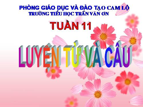 Tuần 11. Tính từ