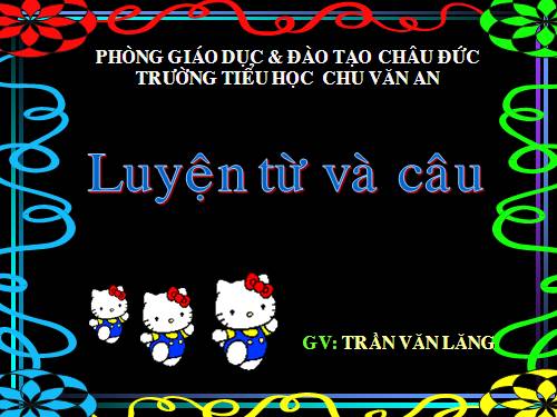 Tuần 14. Dùng câu hỏi vào mục đích khác