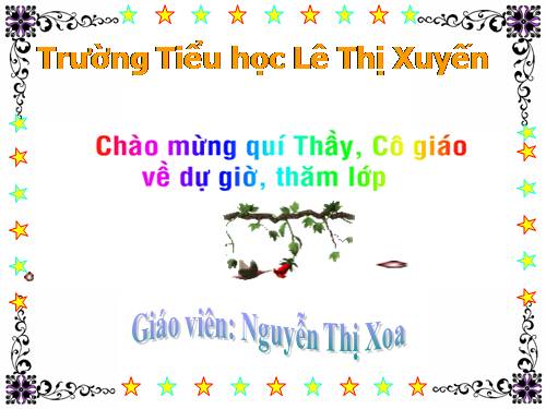 Tuần 26. Luyện tập về câu kể Ai là gì?