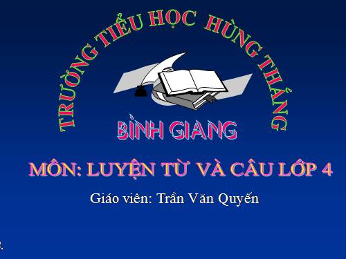 Tuần 22-23. MRVT: Cái đẹp