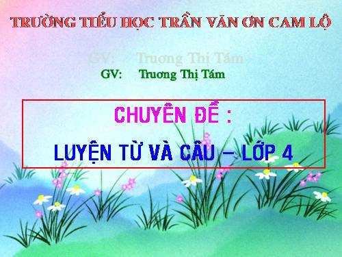 Tuần 22-23. MRVT: Cái đẹp