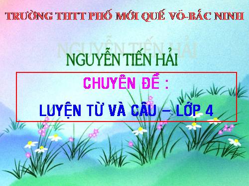 Tuần 22-23. MRVT: Cái đẹp