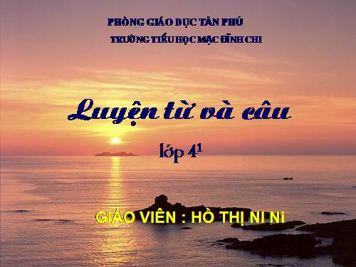 Tuần 17. Câu kể Ai làm gì?