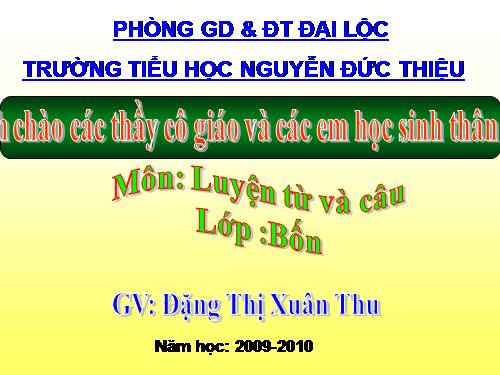 Tuần 19. MRVT: Tài năng