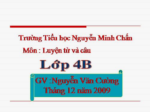 Tuần 15. MRVT: Đồ chơi - Trò chơi