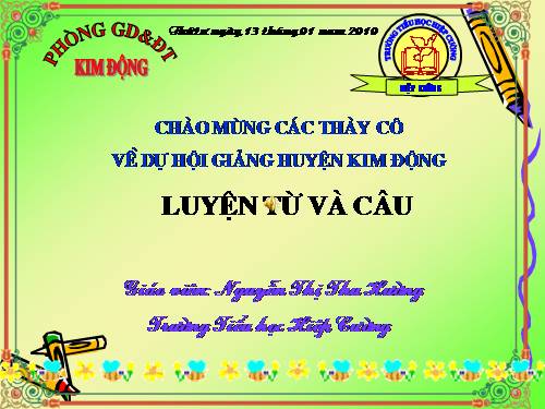 Tuần 20. Luyện tập về câu kể Ai làm gì?