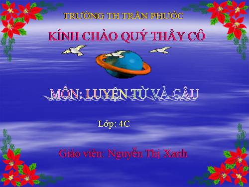 Tuần 11. Tính từ