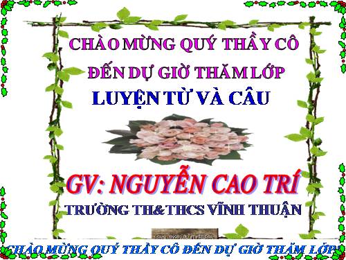 Tuần 16. Câu kể