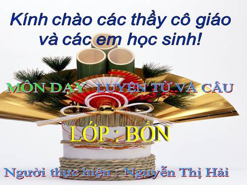 Tuần 14. Dùng câu hỏi vào mục đích khác