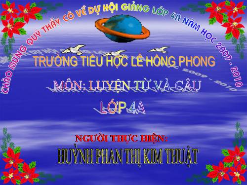 Tuần 11. Tính từ