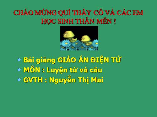 Tuần 31. Thêm trạng ngữ cho câu