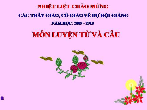 Tuần 9. Động từ