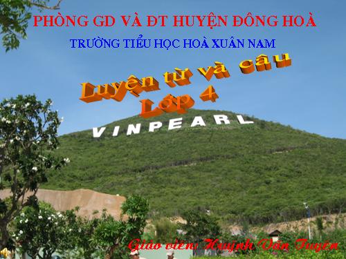 Tuần 22-23. MRVT: Cái đẹp