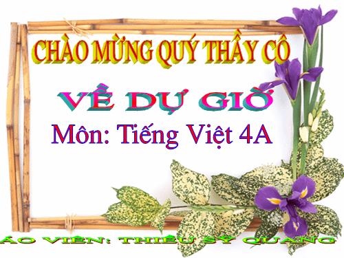 Tuần 31. Thêm trạng ngữ chỉ nơi chốn cho câu