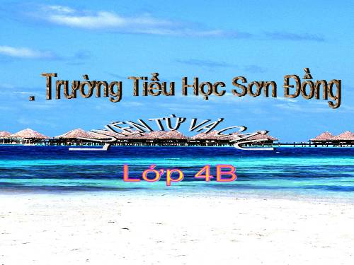 Tuần 29-30. MRVT: Du lịch - Thám hiểm