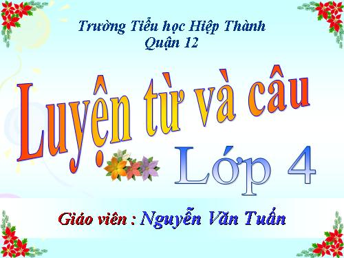 Tuần 23. Dấu gạch ngang