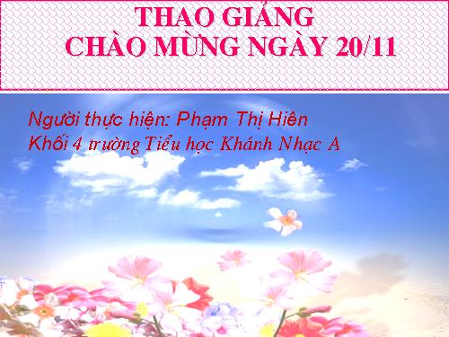 Tuần 11. Tính từ