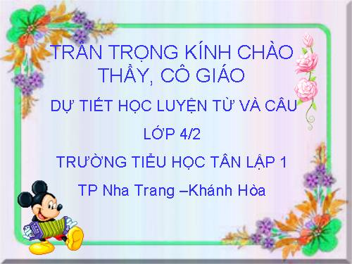 Tuần 21. Câu kể Ai thế nào?