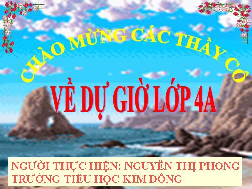 Tuần 17. Câu kể Ai làm gì?