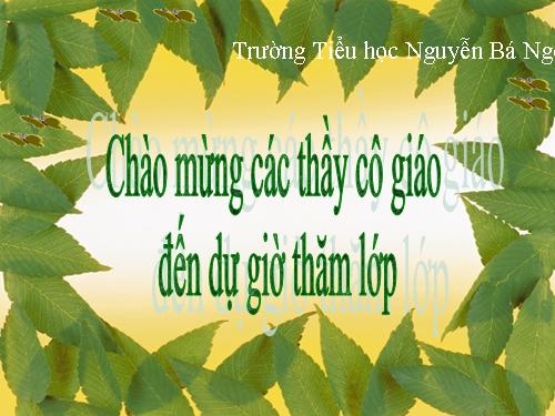 Tuần 25. Chủ ngữ trong câu kể Ai là gì?