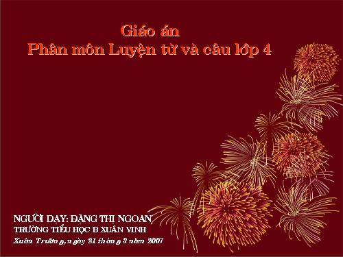Tuần 25-26. MRVT: Dũng cảm