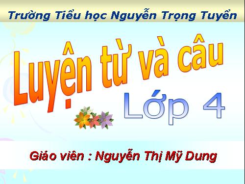 Tuần 23. Dấu gạch ngang