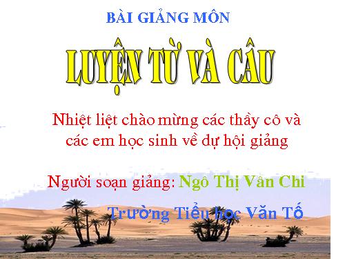 Tuần 13. Câu hỏi và dấu chấm hỏi