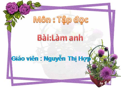 tap doc 1 bai lam anh