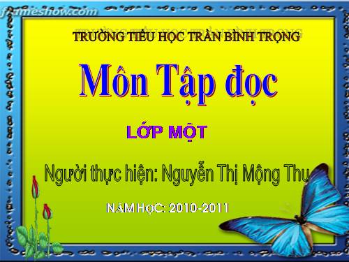 Tuần 2. Bàn tay mẹ