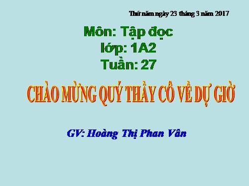 Tuần 3. Mưu chú Sẻ