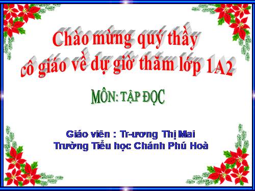 Tuần 3. Mưu chú Sẻ