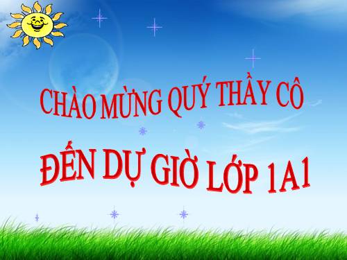 Tuần 1. Tặng cháu