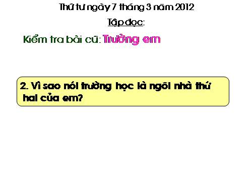 Tuần 1. Tặng cháu