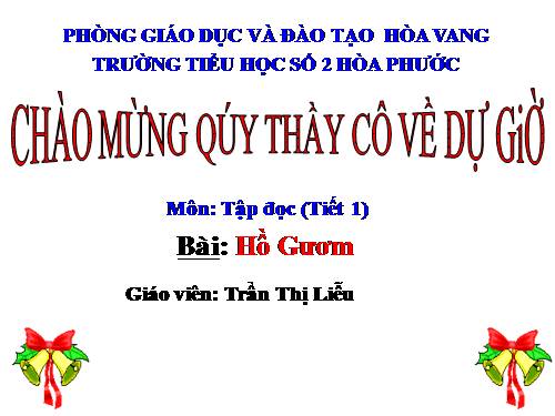 Tuần 9. Hồ Gươm