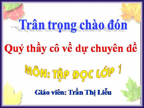 Tuần 5. Ngôi nhà