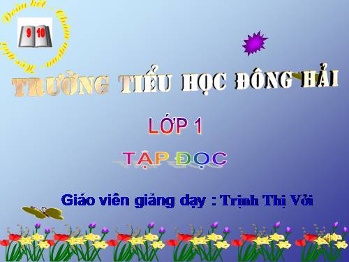 Tuần 3. Mưu chú Sẻ