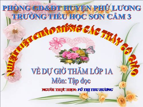 Tuần 3. Ai dậy sớm