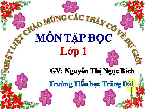 Tuần 5. Quà của bố