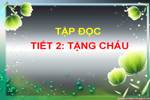 Tuần 1. Tặng cháu