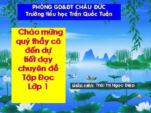 Tuần 3. Hoa ngọc lan