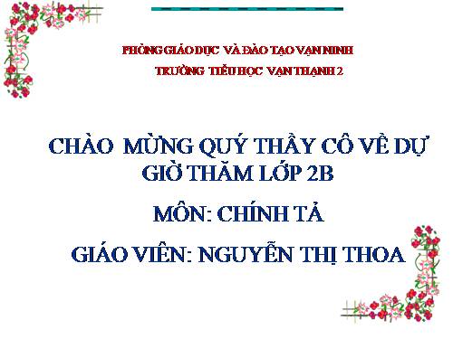 Tuần 1. Trường em