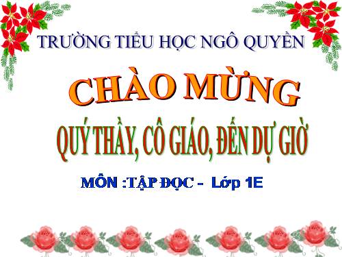 Tuần 5. Vì bây giờ mẹ mới về